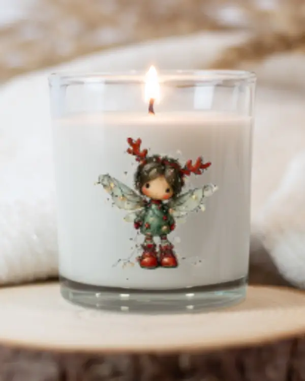 Adelina 280ml Soy Wax Vanilla Scented Candle – Warm, Creamy, Comforting Luxury