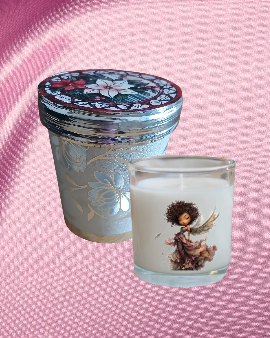 Leucothea 280ml Soy Wax Vanilla Scented Candle – Warm, Creamy, Comforting